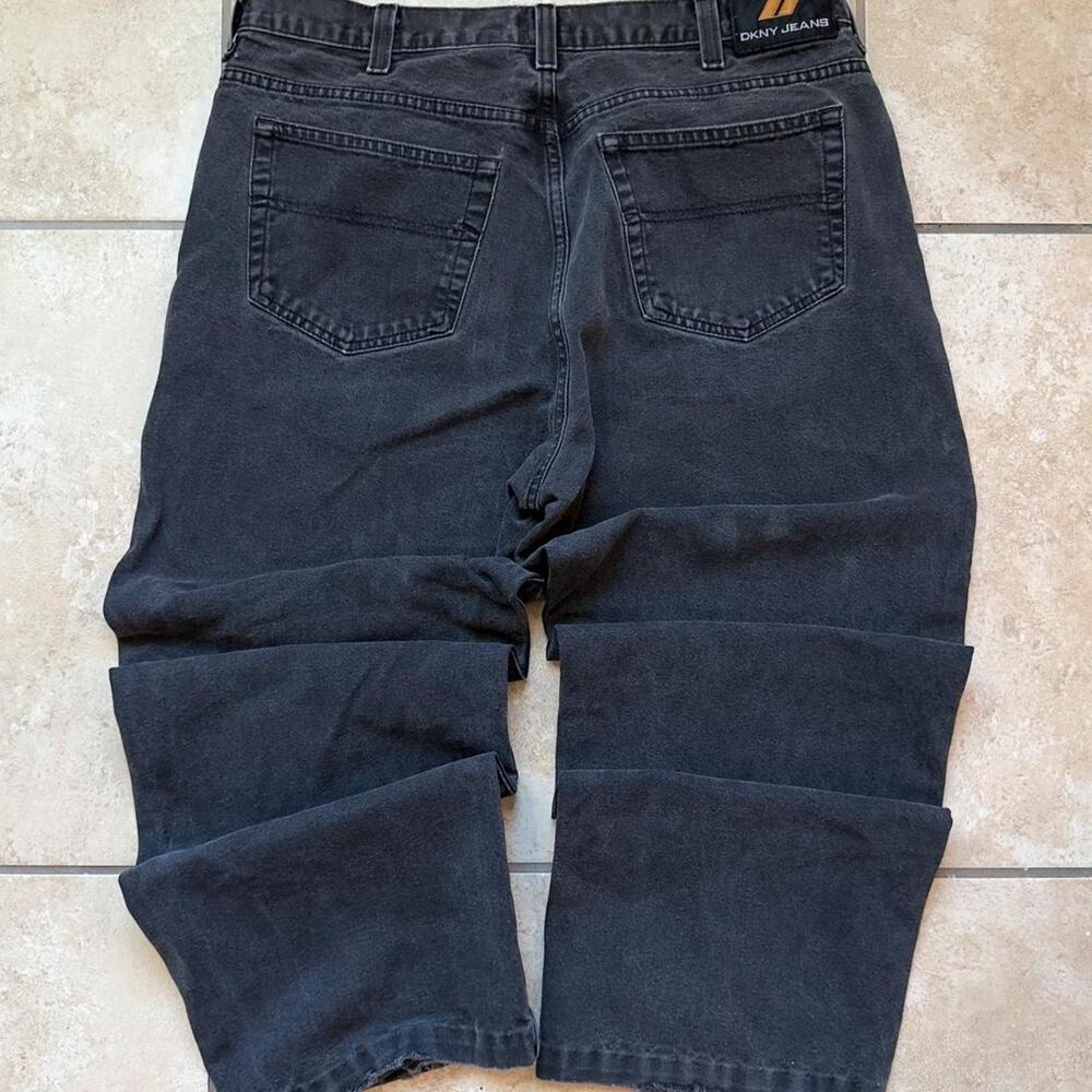 DKNY Jeans Black Denim Jeans - Size 36x32